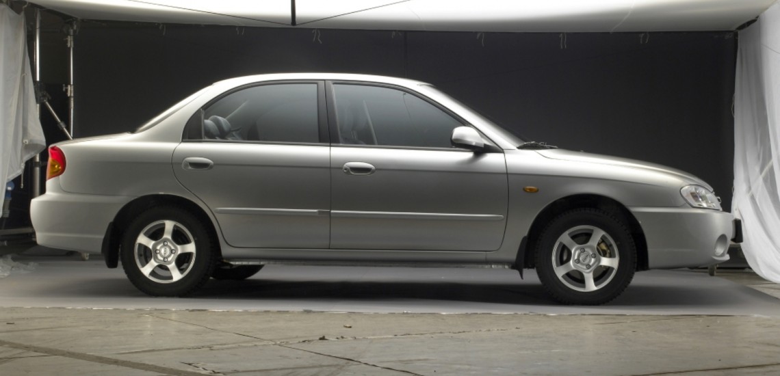 Фото kia spectra 2008 год серебристого цвета